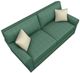 Best® Home Furnishings Customizable Shannon Queen Stationary Sofa Sleeper with Dark Walnut Legs-4