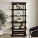 Uttermost® Kai Dark Walnut Etagere-1