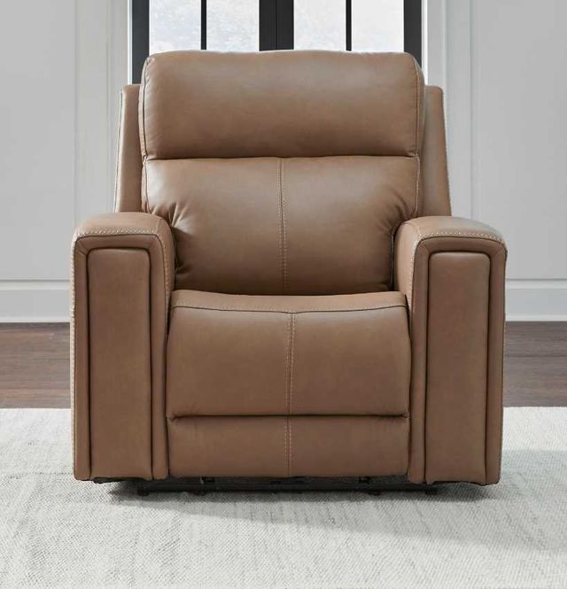 Liberty Furniture Camden Aline Toast Leather Power Recliner-2