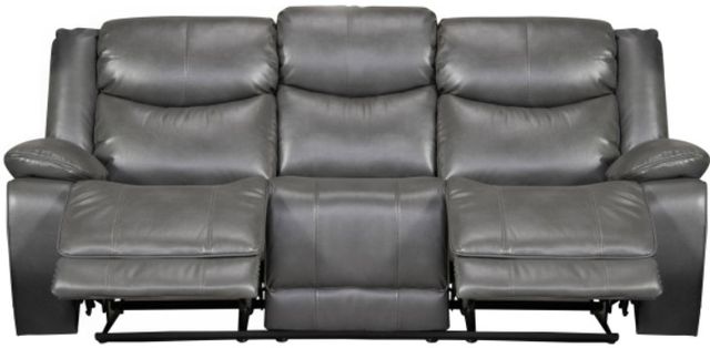 Mazin Furniture Caledon Grey Reclining Sofa-1