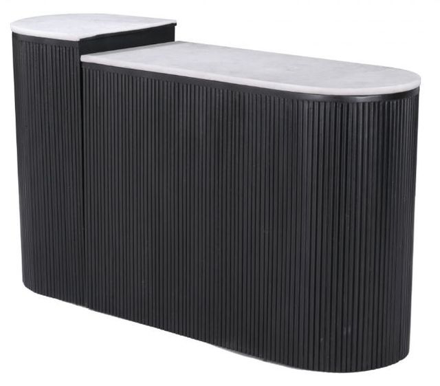 Zuo® Modern Ormara 2-Piece Black/White Console Table Set-0