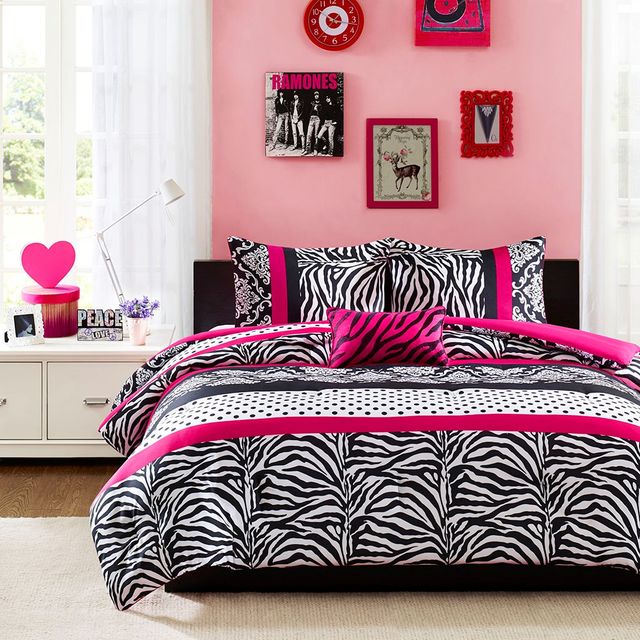 Olliix by Mi Zone Reagan Pink Twin/Twin XL Comforter Set-0
