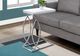 Monarch Specialties Inc. Glossy White Top with Chrome Metal Base Accent Table-1