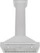 ZLINE 30" Satin Stainless Steel Convertible Wall Mounted Range Hood-4