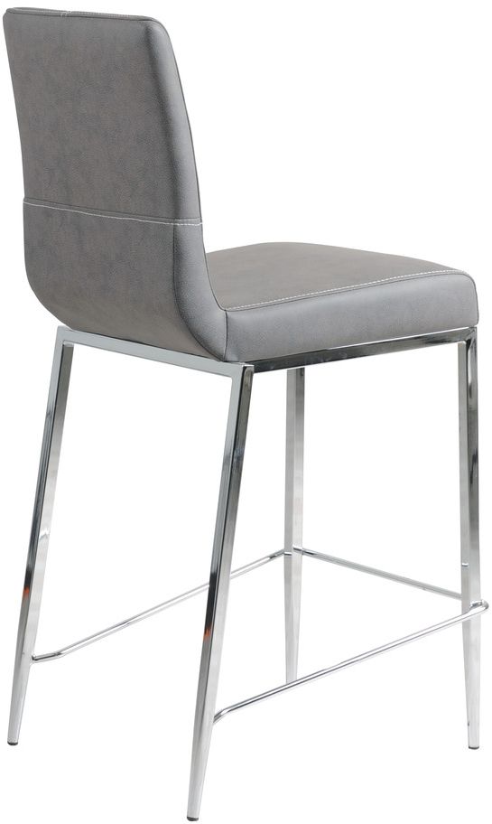 Mazin Furniture Latte Grey Counter-Height Chair-1