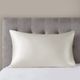 Olliix by Madison Park Silk Ivory Queen Mulberry Single Pillow Case-4