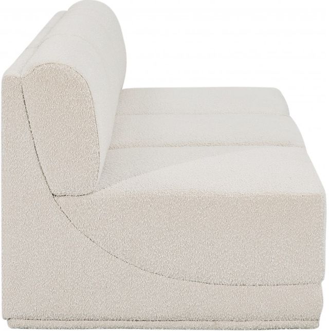 Meridian Furniture Ollie 3-Piece Cream Armless Modular Sofa-2
