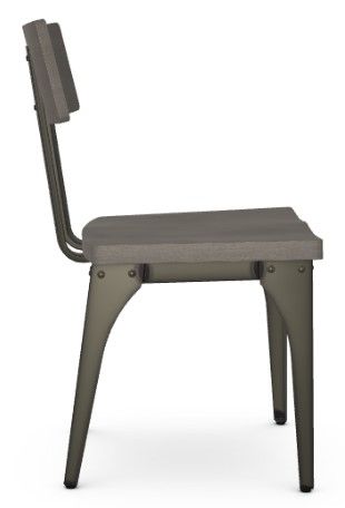 Amisco Customizable Architect Dining Side Chair-2
