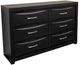 Signature Design by Ashley® Stabotta Black Dresser-0