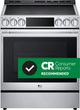 LG Studio 30" PrintProof™ Stainless Steel Slide In Induction Range-1