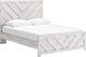 Signature Design by Ashley® Cayboni 3-Piece Whitewash Queen Panel Bed-1