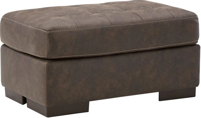 Signature Design by Ashley® Maderla Walnut Ottoman-0