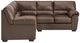 Signature Design by Ashley® WillowBend 2-Piece Umber Small-Spaced Sectional-1
