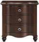 Mazin Furniture Meghan Espresso Youth Nightstand-0