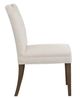 Fairfield® Customizable Entree Dining Pull Short Back Dining Chair with Tobacco Legs and Buttons-2