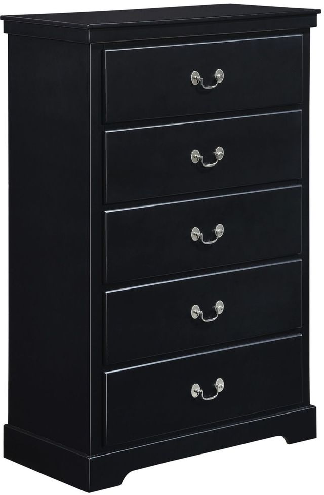 Mazin Furniture Seabright Black Chest-1