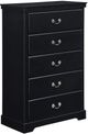 Mazin Furniture Seabright Black Chest-1