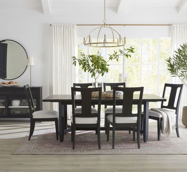 aspenhome® Camden 7-Piece Beige/Domino Dining Set-1