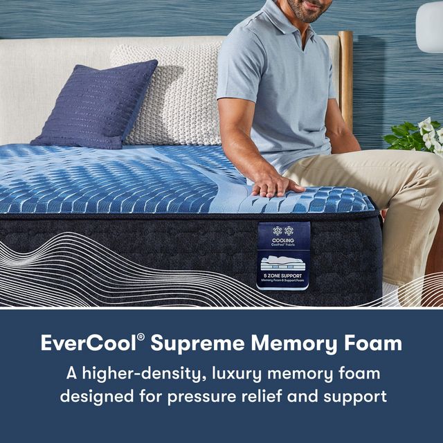 Serta® iComfort® Aspire 14" Memory Foam Medium Tight Top Queen Mattress-8