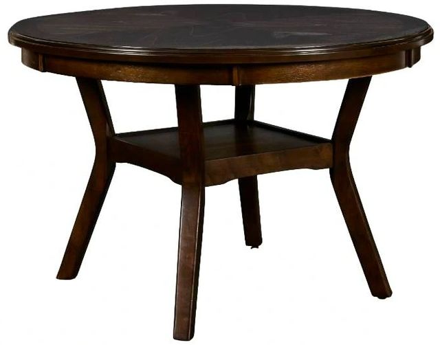New Classic® Home Furnishings Gia 5-Piece Cherry/Light Brown Dining Table Set-2