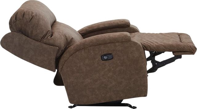 Best® Home Furnishings Customizable Maverly Leather Power Tilt Headrest Swivel Glider Recliner-1