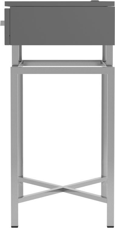 Coaster® Grey and Chrome Accent Table-3