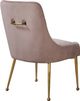 Meridian Furniture Owen Pink Velvet Dining Chair-2