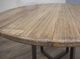 International Furniture Direct Tulum Natural Round Dining Table-4