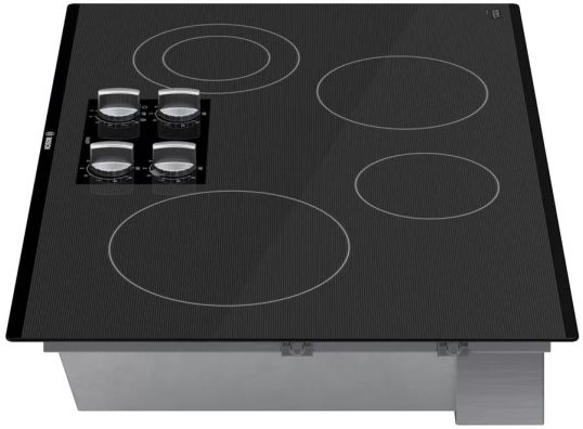 Bosch® 500 Series 30" Black Electric Cooktop-3