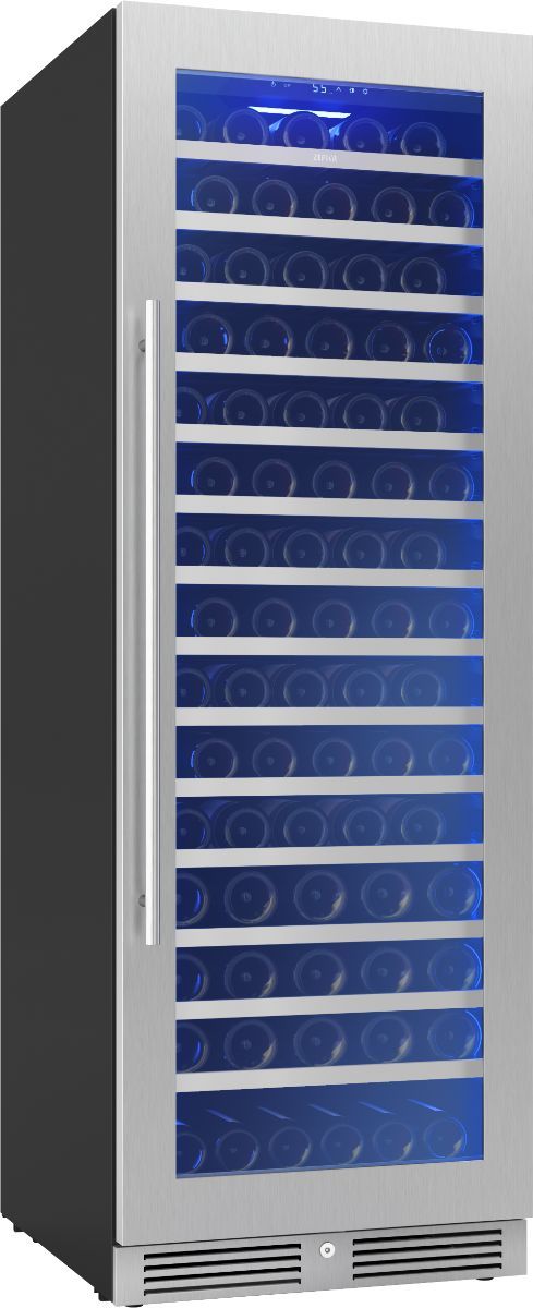 Zephyr Presrv™ 14.9 Cu. Ft. Glass/Stainless Steel Wine Cooler-3