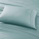 Olliix by Madison Park 6 Piece Aqua California King 800 Thread Count Cotton Rich Sateen Sheet Set-2