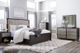 Signature Design by Ashley® Maretto 5-Piece Two-tone King Upholstered Panel Bed Set-5