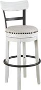 Signature Design by Ashley® Valebeck White Bar Stool-0
