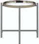 Elements International Edith 2-Piece Gold/Slate Occasional Table Set-2