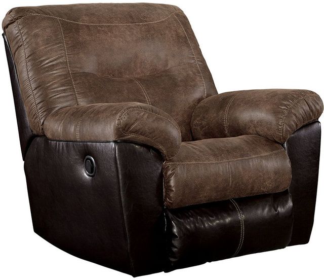 Signature Design by Ashley® Follett Coffee Rocker Recliner-0