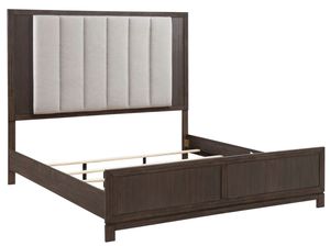 Liberty Furniture Modern Edge Caffe/Gray Queen Panel Bed