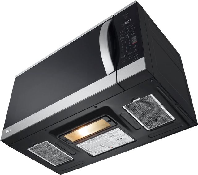 LG 30" Fingerprint Resistant Stainless Steel 1.8 cu. ft. Over the Range Microwave-3