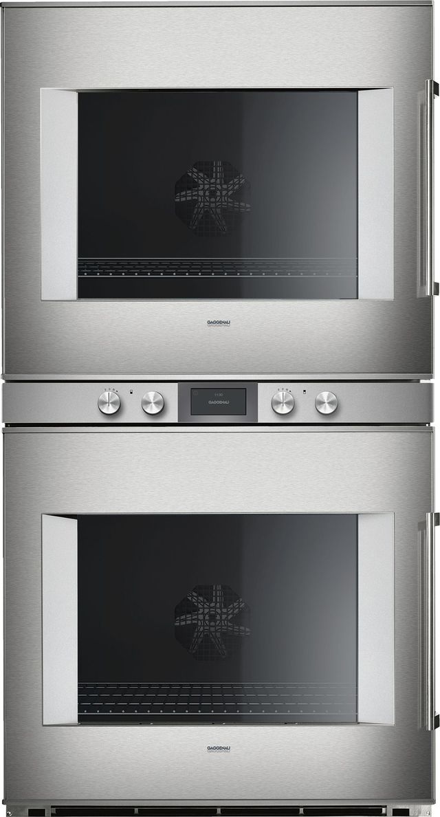 Gaggenau 400 Series 30" Stainless Steel Frame Electric Built In Double Oven