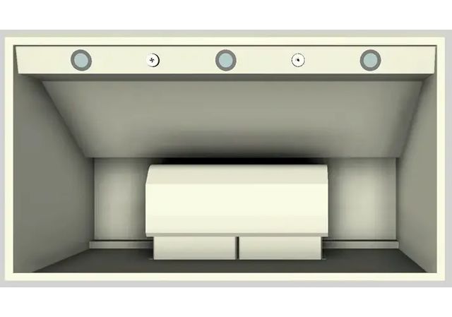 Vent-A-Hood® 42" Biscuit Wall Hood-2