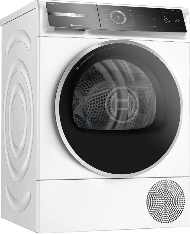 Bosch® 500 Series 4.0 Cu. Ft. White Front Load Ventless Electric Dryer-2