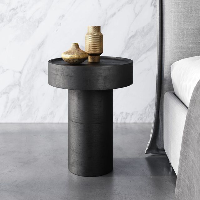 Zuo® Modern Watson Matte Black Side Table-3