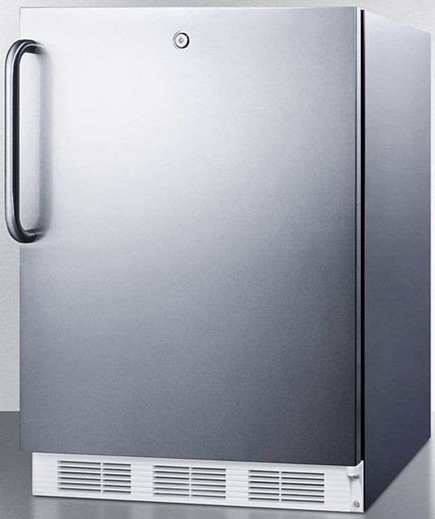 Accucold® by Summit® 5.5 Cu. Ft. Stainless Steel Under the Counter Refrigerator-1