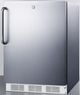 Accucold® by Summit® 5.5 Cu. Ft. Stainless Steel Under the Counter Refrigerator-1