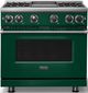 Viking® 7 Series 36" Ivy Pro Style Natural Gas Range with Griddle-0