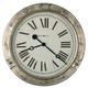 Howard Miller® Chesney Aged Silver Gallery Wall Clock-0