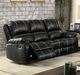 ACME Furniture Zuriel Black Manual Reclining Sofa-1