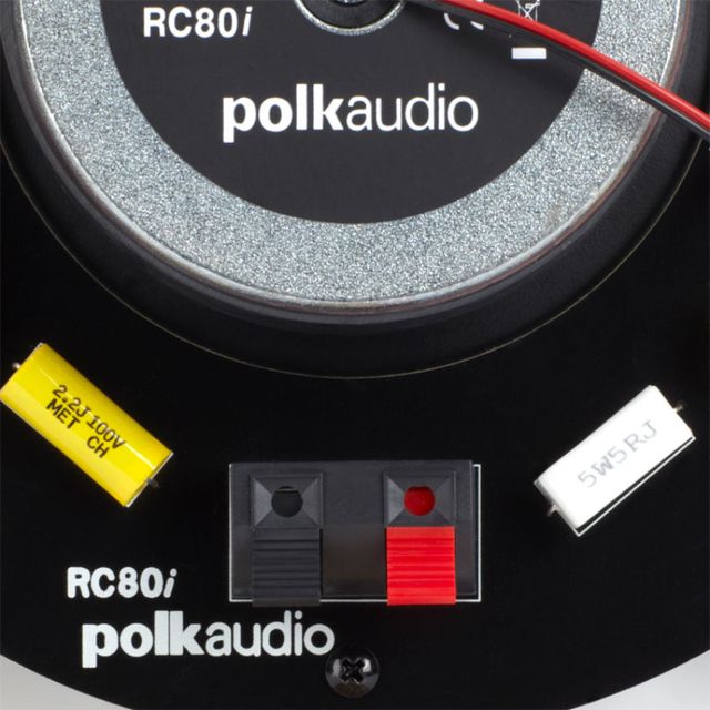 Polk Audio® RCi Series 8" Matte White In-Ceiling Speaker-2