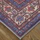 Feizy Rawlins Navy/Multi-Colored 5' x 3' Rug-1
