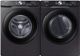 Samsung Black Stainless Steel Front Load Laundry Pair-0