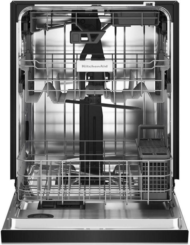 KitchenAid® 24" PrintShield™ Stainless Steel Front Control Built In Dishwasher-2